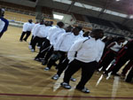 Formatura da equipa no campeonato nacional, Lubango